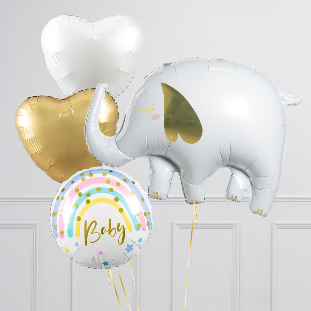 Grey elephant hot sale balloons