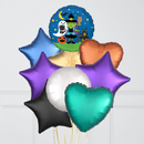 Cutest Halloween Witch Inflated Foil Balloon Bouquet