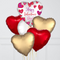 Cutest Valentine's Day Hearts Foil Balloon