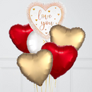 Love You Valentine's Day Foil Balloon