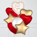 Love You Valentine's Day Foil Balloon