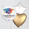 Painterly Grad Congrats Foil Balloon Bouquet