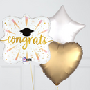 Congrats Grad Fireworks Foil Balloon Bouquet