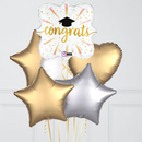 Congrats Grad Fireworks Foil Balloon Bouquet