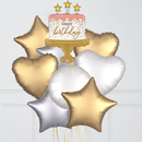 Birthday Sparkle Cake Foil Balloon Bunch