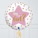 Gender Reveal Pastel Foil Balloon Bouquet