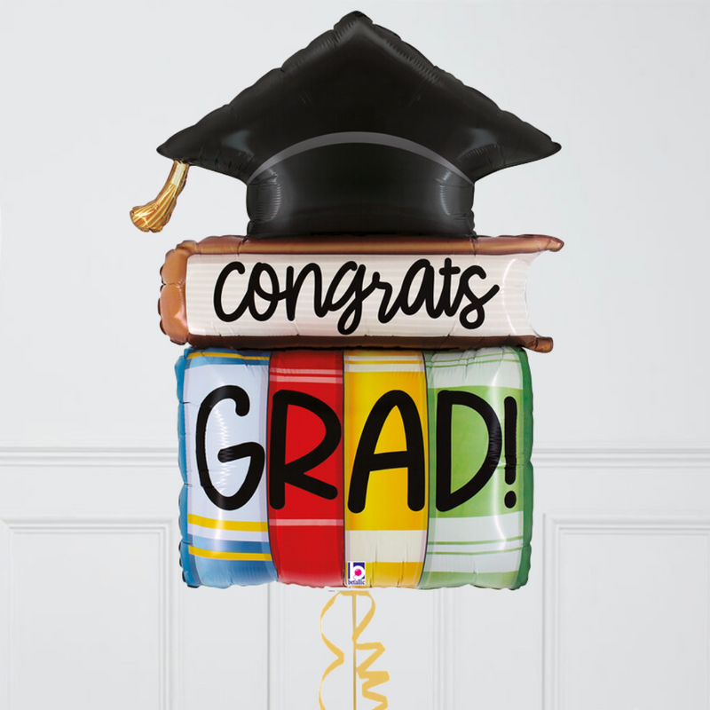 Graduation Book Foil Balloon Bouquet