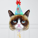 Grumpy Cat Party Face Balloon Bunch