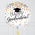 Happy Graduation Confetti Foil Balloon Bouquet