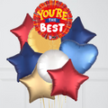 You're The Best Foil Balloon Bouquet