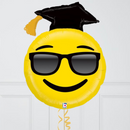 Graduation Emoji Foil Balloon Bouquet