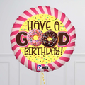 Donut Birthday Inflated Foil Balloon Bunch