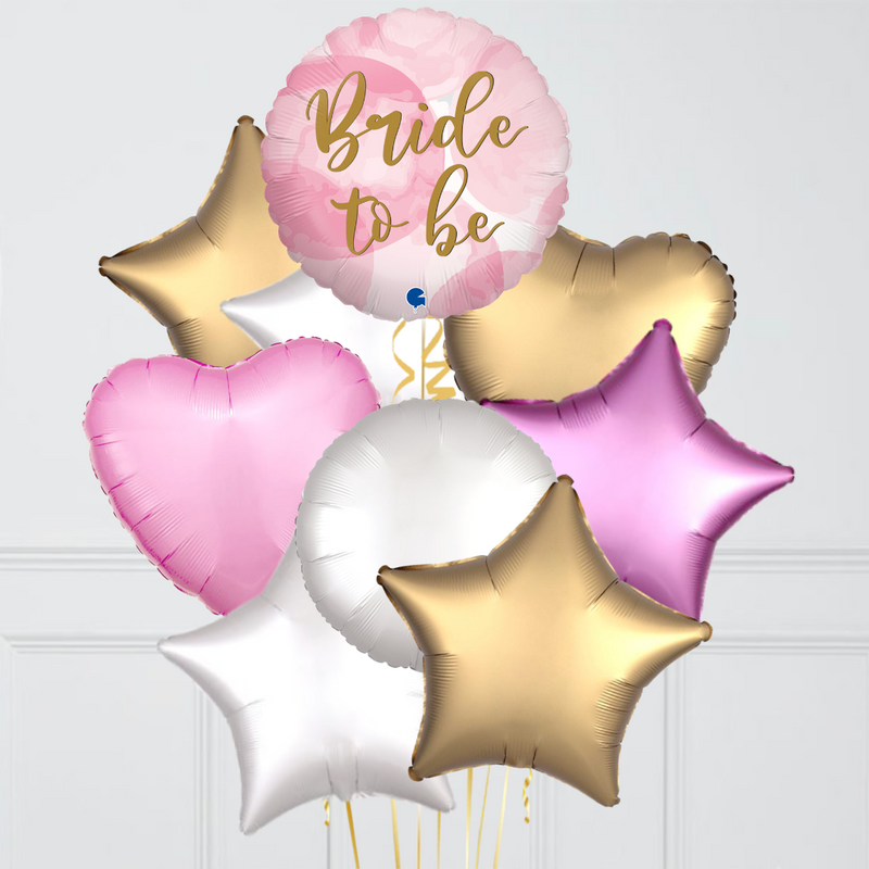 Bride To Be Foil Balloon Bouquet