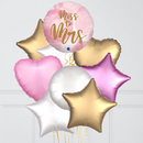 Miss To Mrs Foil Balloon Bouquet