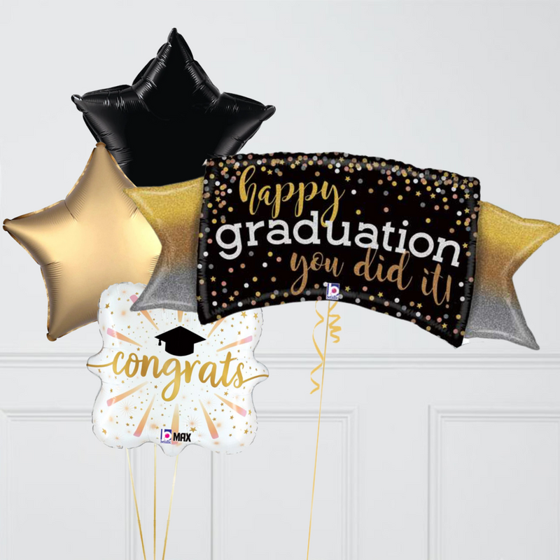 Happy Graduation Inflated Balloon Package – Joballoons.ie