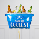 Coolest Dad Beer Father's Day Balloon Package