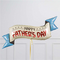 Happy Father's Day Banner Balloon Package