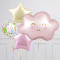 Baby Pink Cloud Balloon Package