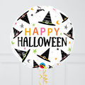 Happy Halloween Hats Inflated Foil Balloon Bouquet