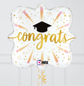 Congrats Grad Fireworks Foil Balloon Bouquet