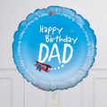 Happy Birthday Dad Foil Balloon Bouquet