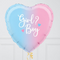 Gradient Heart Girl or Boy Balloon Bouquet