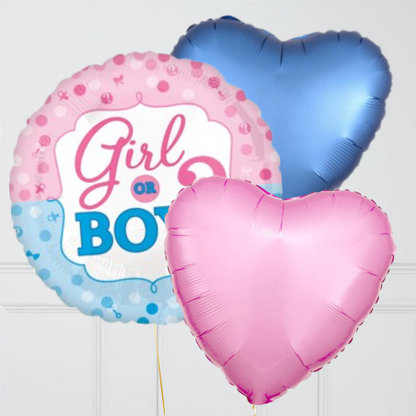 Baby Shower Balloons Boy Girl Foil Ballon Gender Reveal Party Celebration  Baloon