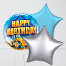 Digger Happy Birthday Foil Balloon Bouquet