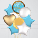 Oh Baby Blue Balloon Bouquet