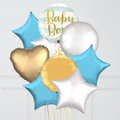 Baby Boy Stripes Balloon Bouquet