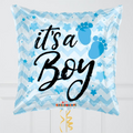 It's a Boy Baby Feet Balloon Bouquet