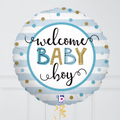 Welcome Baby Boy Balloon Bouquet