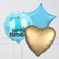 Dino Happy Birthday Foil Balloon Bouquet