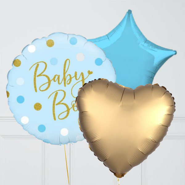 Magical Baby Boy Foil Balloon Bouquet