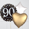 Sparkling Celebration 90th Birthday Balloon Bouquet