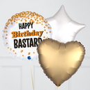 Happy Birthday Bastard Balloon Bouquet