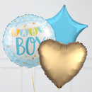 Baby Boy Foil Balloon Bouquet