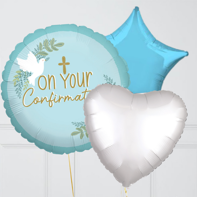 Blue On Your Confirmation Foil Balloon Bouquet