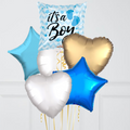 It's a Boy Baby Feet Balloon Bouquet