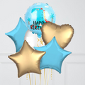 Dino Happy Birthday Foil Balloon Bouquet