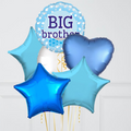 Big Brother Blue Balloon Bouquet