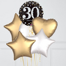 Sparkling Celebration 30th Birthday Balloon Bouquet