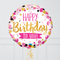 Happy Birthday To You Pink & Gold Balloon Bouquet