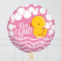 It's a Girl Little Duck Balloon Bouquet