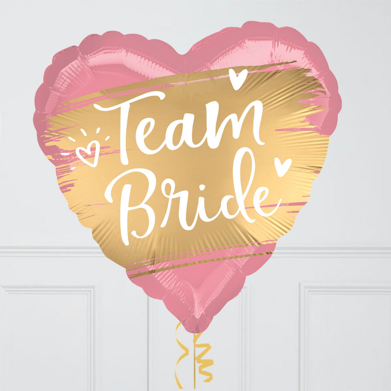 Team Bride Foil Balloon Bouquet