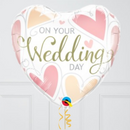 On Your Wedding Day Foil Balloon Bouquet