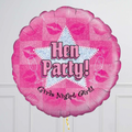 Hen Party Sparkly Foil Balloon Bouquet