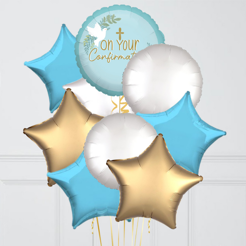 Blue On Your Confirmation Foil Balloon Bouquet