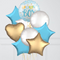 Baby Boy Foil Balloon Bouquet