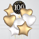 Sparkling Celebration 100th Birthday Balloon Bouquet